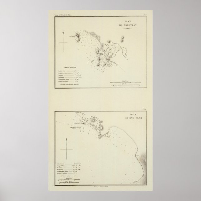 Póster Mazatlán, México (Frente)