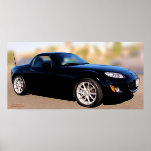 PÓSTER MAZDA MIATA HARDTOP