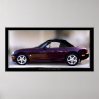 MAZDA MIATA POSTER DE EDICIÓN ESPECIAL