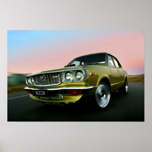 Póster Mazda Rotary Powered RX3
