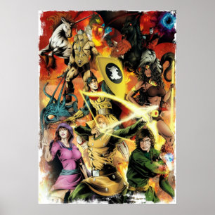 Póster Mazmorras y Dragones