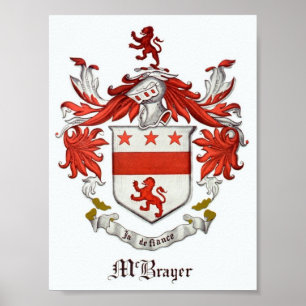 Póster McBrayer Coat of Arms Poster