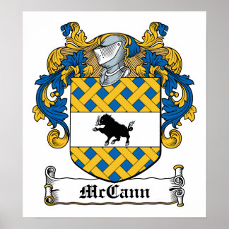 Póster McCann Family Crest