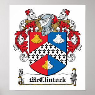 Póster McClintock Family Crest