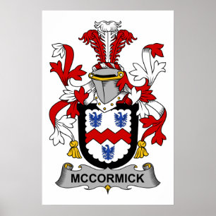 Póster McCormick Family Crest
