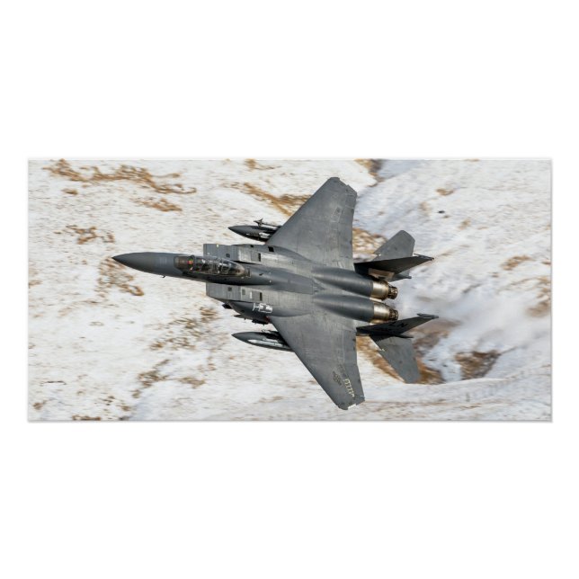 Póster McDonnell Douglas F-15 Eagle (Anverso)