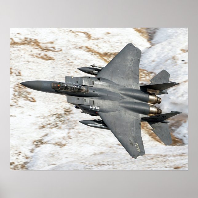 Póster McDonnell Douglas F-15 Eagle (Frente)