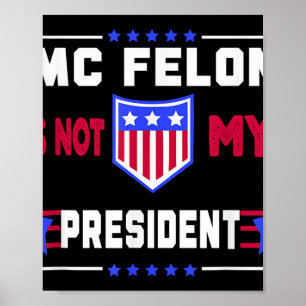 Póster Mcfelon no es mi presidente