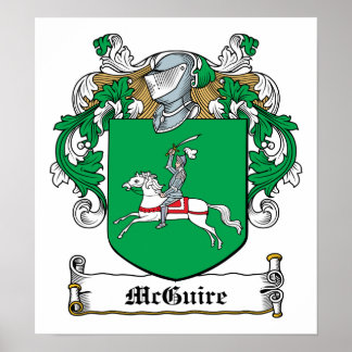 Póster McGuire Family Crest