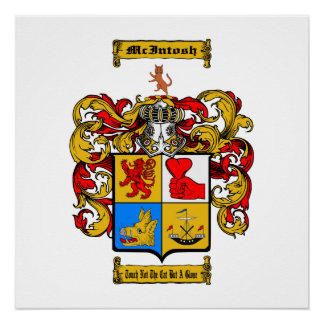 Póster McIntosh (Escocia)