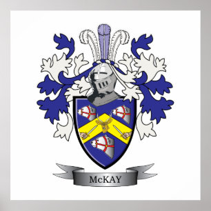 Póster McKay Family Crest Coat of Arms