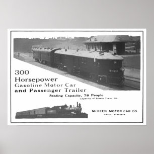 Póster McKeen 300 HP Motor Car