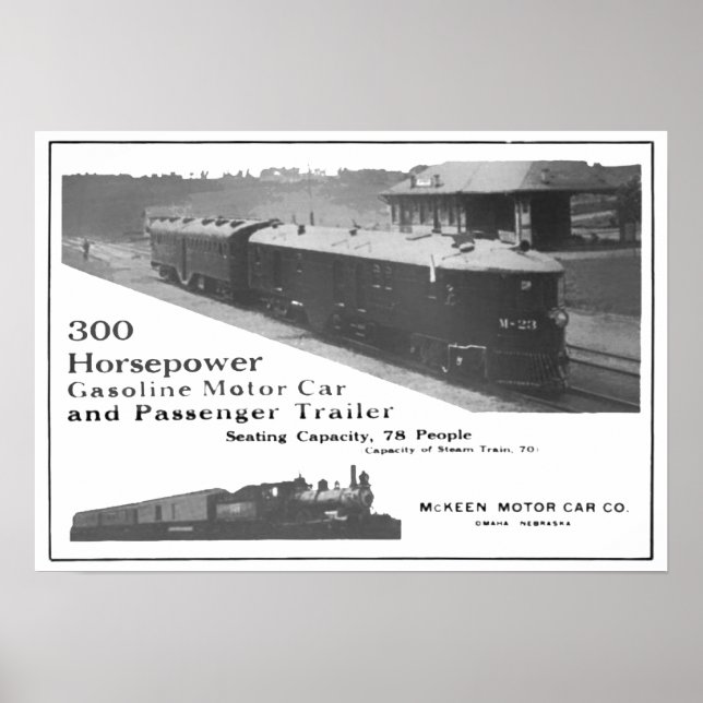 Póster McKeen 300 HP Motor Car (Frente)