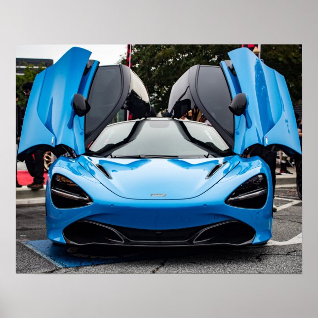 Póster McLaren 720S (Frente)