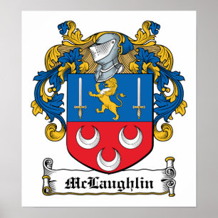 Póster McLaughlin Family Crest