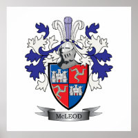 McLeod Family Crest Coat of Arms