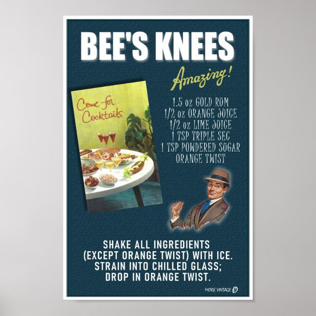 PÓSTER MCM COCKTAIL RECIPE  (Frente)