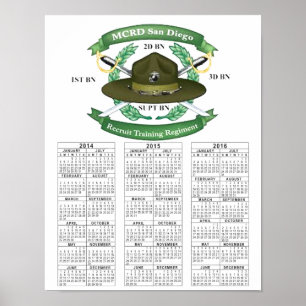 PÓSTER MCRD SAN DIEGO
