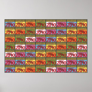 Póster MDI Marathon Artwork 2010