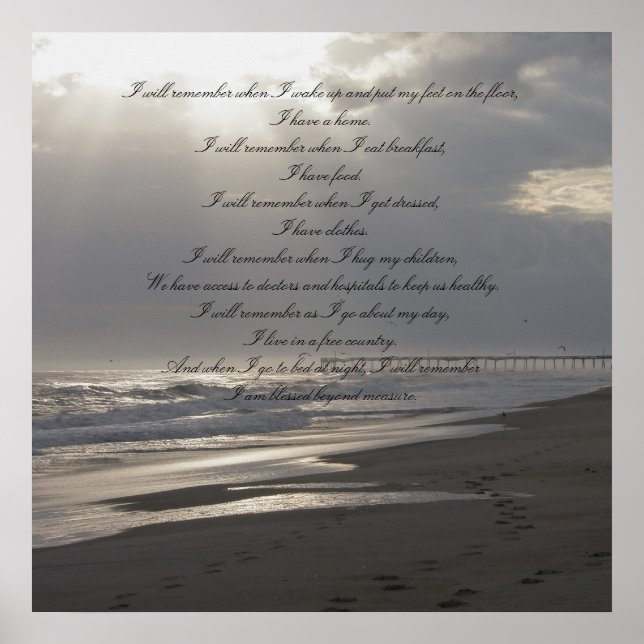 Póster Me acordaré (Frente)