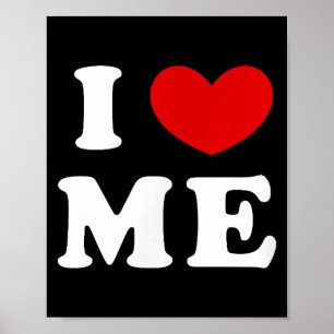 Póster Me Amo, Me Corazón