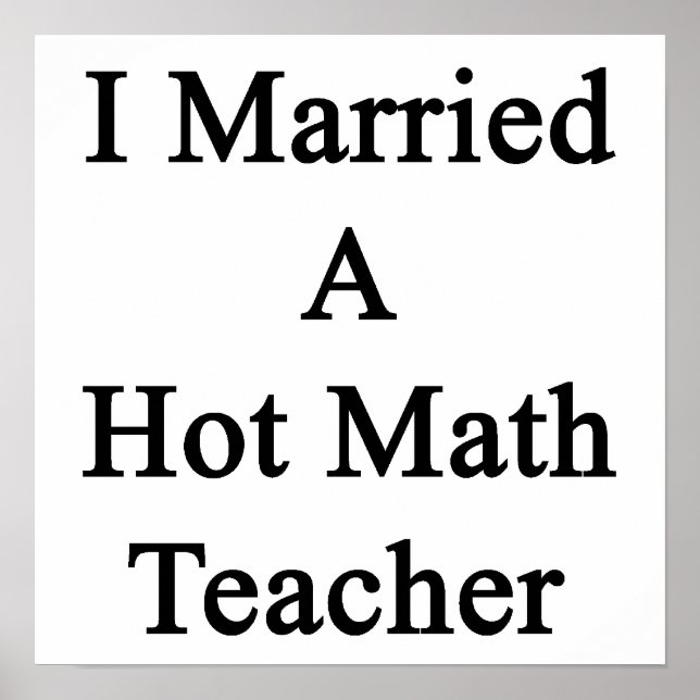 Póster Me Casé Con Un Maestra Caliente (Frente)