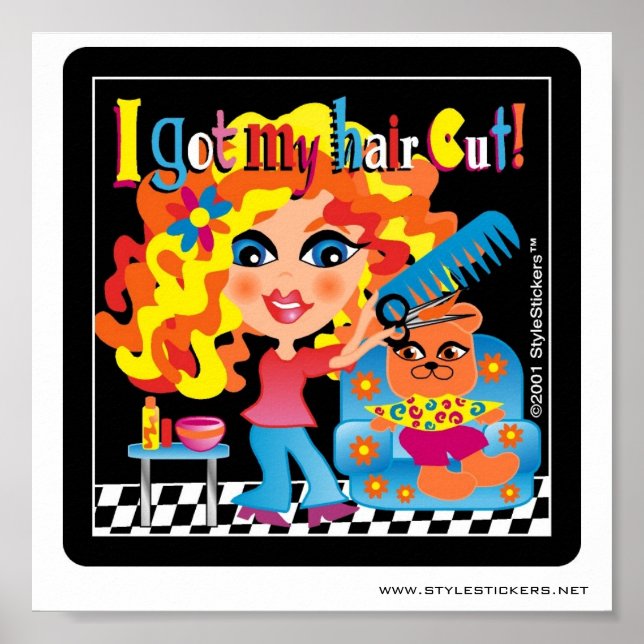 Póster ¡Me Corté El Pelo! Poster de Salon (Frente)
