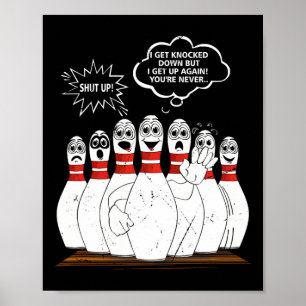 Póster Me derriban pero me levanto de nuevo, nunca lo ere