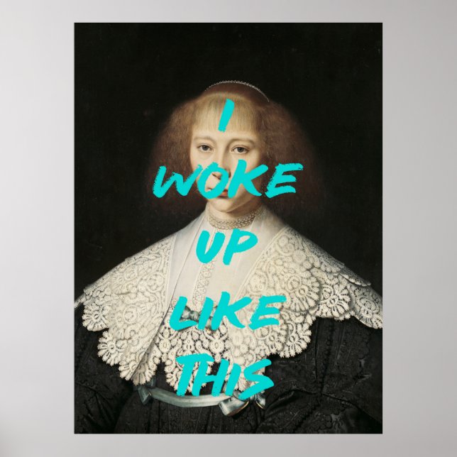 Póster Me Desperté Así (Frente)