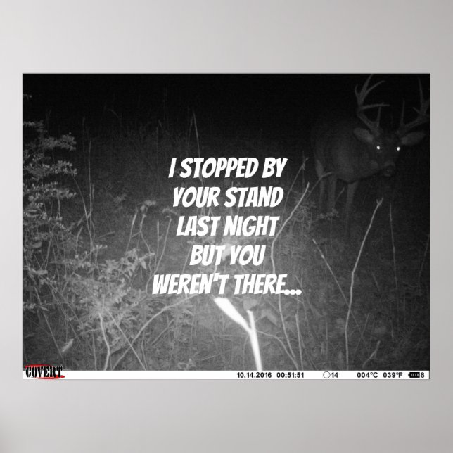 Póster Me detuve por tu poster de la cartera (Frente)