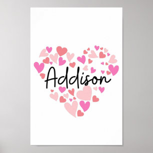 Póster Me encanta Addison