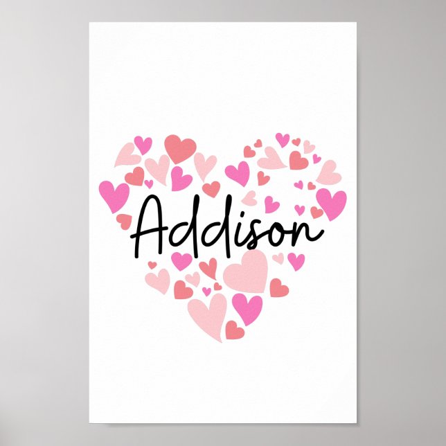 Póster Me encanta Addison (Frente)