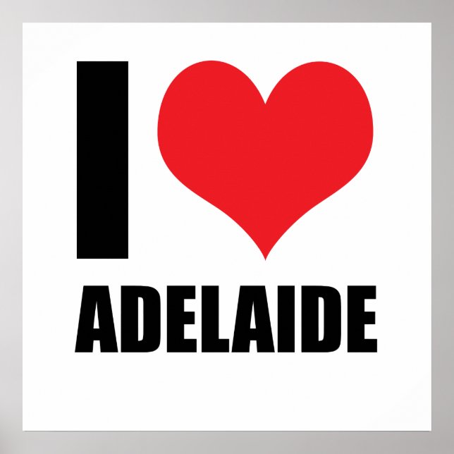 Póster Me encanta Adelaide (Frente)