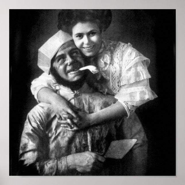 Póster Me encanta amar a una masón, 1908 (Frente)