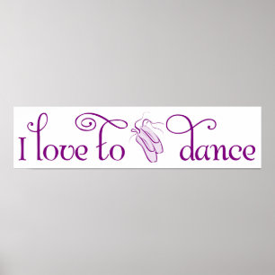Póster Me Encanta Bailar Poster