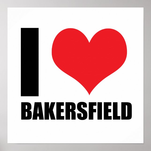 Póster Me encanta Bakersfield (Frente)