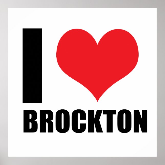 Póster Me encanta Brockton (Frente)