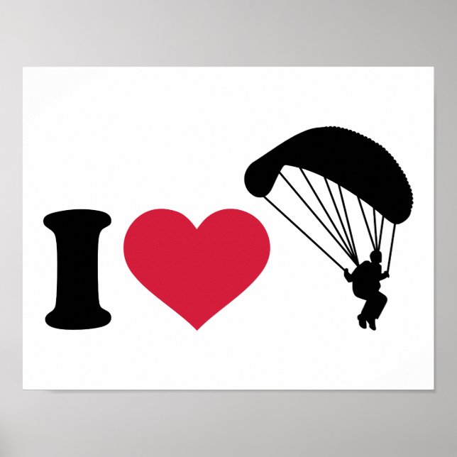 Póster Me encanta bucear en Sky (Frente)