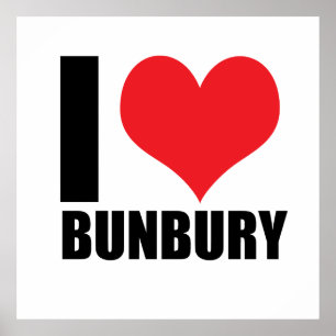 Póster Me encanta Bunbury