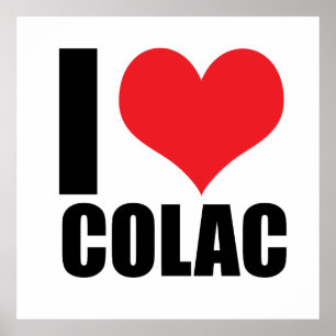 Póster Me encanta Colac