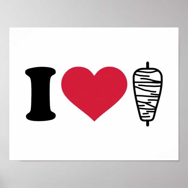 Póster Me encanta Doner kebap (Frente)