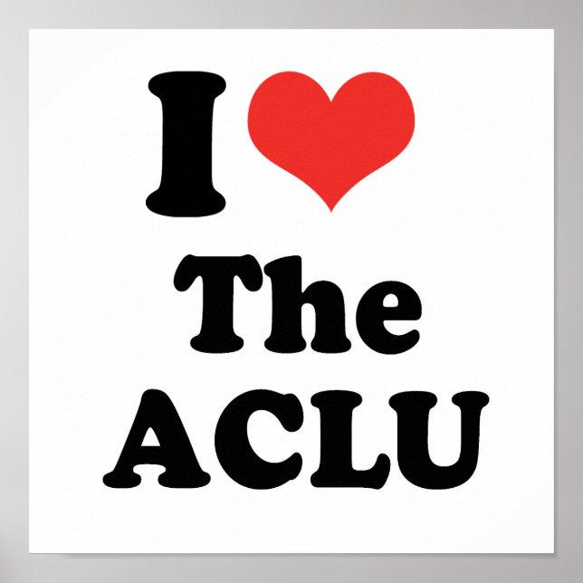 Póster ME ENCANTA EL ACLU - .png (Frente)