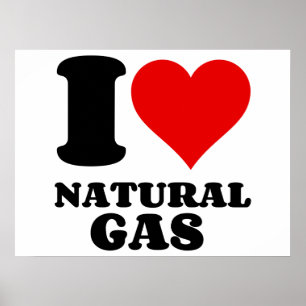 PÓSTER ME ENCANTA EL GAS NATURAL