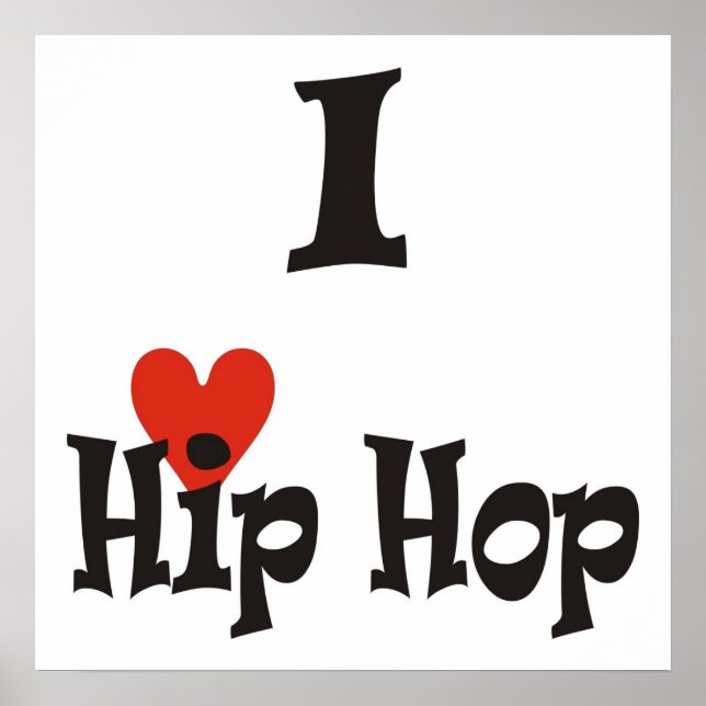 Póster Me encanta el hip hop (Frente)