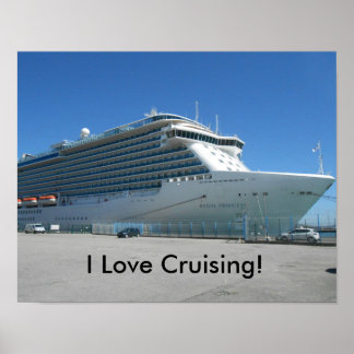 Póster Me encanta el Poster de crucero