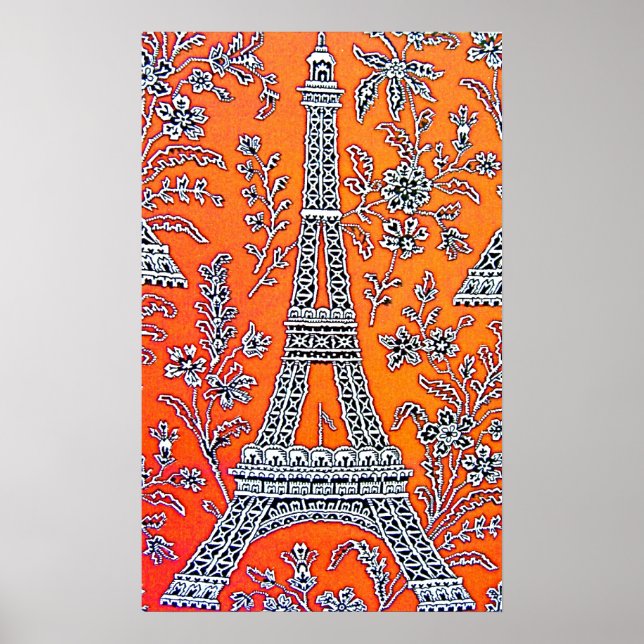 Póster ME ENCANTA EL Poster DE PARÍS (Frente)