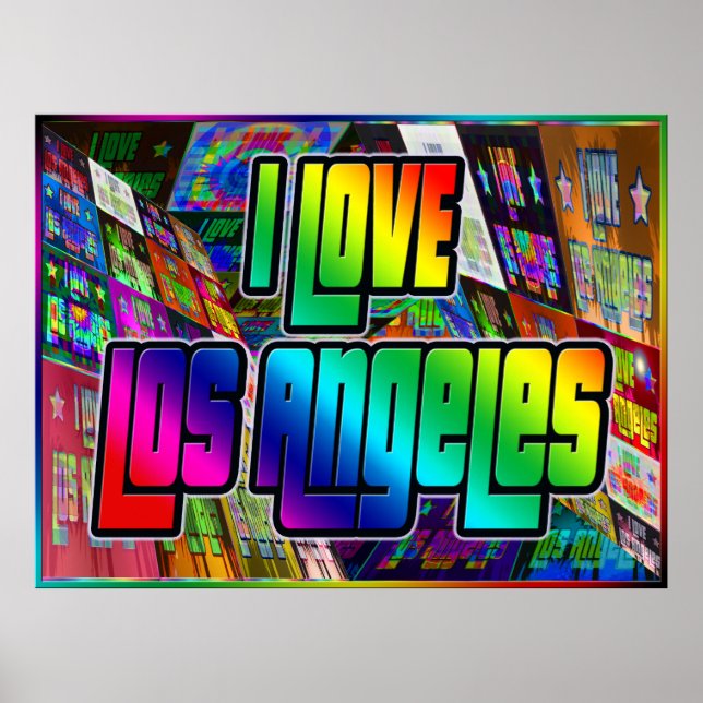 Póster ME ENCANTA EL Poster Twist de Los Ángeles (Frente)