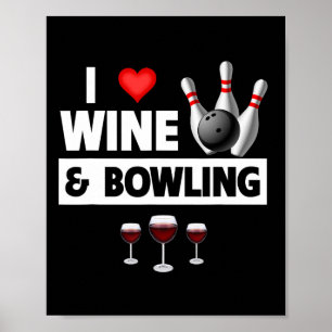 Póster Me Encanta El Vino Y El Bote De Cañones De Bote Go