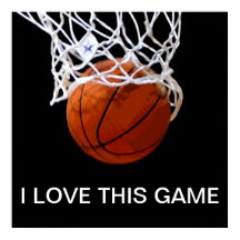 Me Encanta Este Juego Poster De Baloncesto