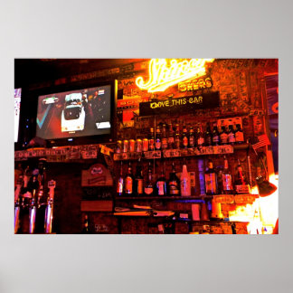 Póster Me Encanta Este Poster De Bar Grande